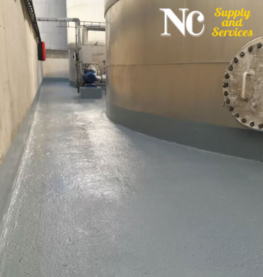 งานเคลือบไฟเบอร์กลาส-FRP Linning Coating